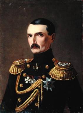 Portrait of Admiral V.A. Kornilov (1806-1854), Hero of Crimea