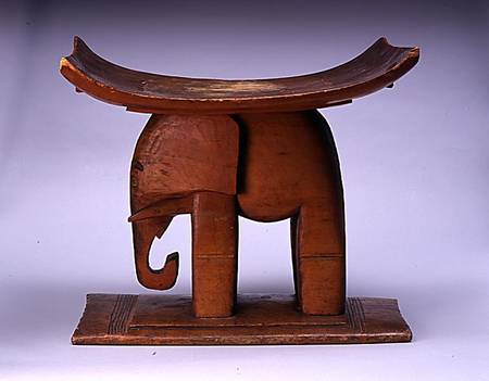 Asante Stool from Ghana from African
