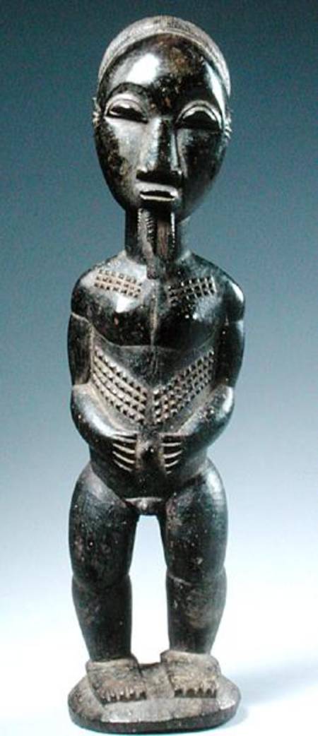 Baule Blolo Bian Figure from Ivory Coast from African