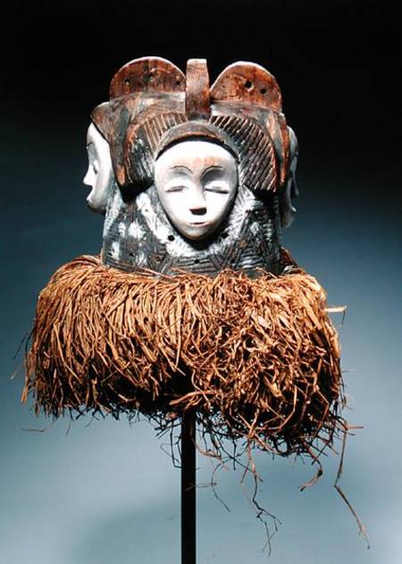 Ngontang Mask, Fang Culture, Gabon from African
