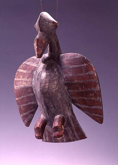 Sejen Bird Figure from Ivory Coast from African