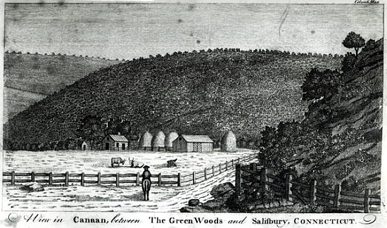 A Farm in Canaan, Connecticut, from ''Columbia Magazine'' from (after) American School