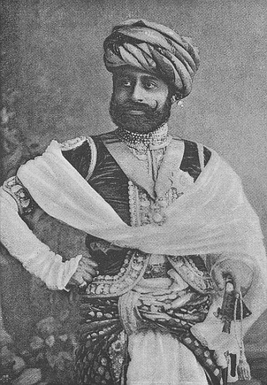 Thakore Sahib Waghji II Rawaji from (after) English photographer