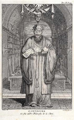 Kong-Fu-Tse, or Confucius, the Most Celebrated Philosopher of China; engraved by Henry Fletcher (fl.