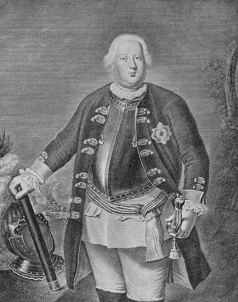 Friedrich Wilhelm I, King of Prussia from (after) Antoine Pesne