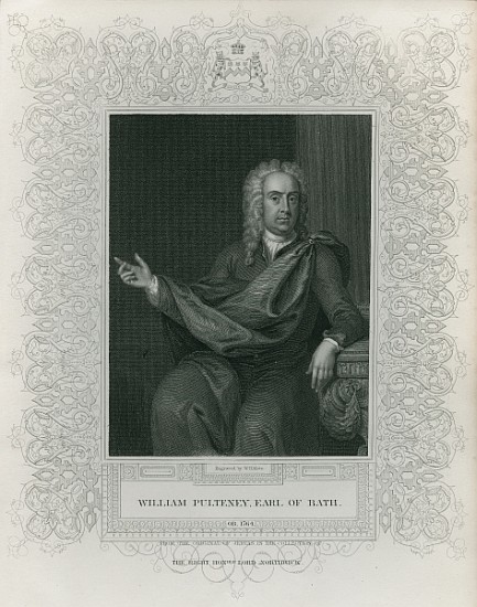 Sir William Pulteney, Earl of Bath from (after) Charles Jervas