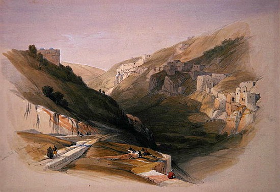 The Pool of Siloam, from Volume II of ''The Holy Land'' from (after) David Roberts