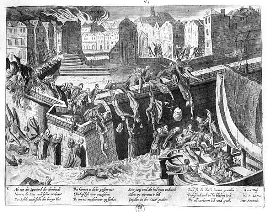 Massacre of Antorff from (after) Franz Hogenberg