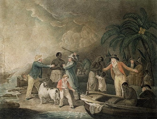 The Slave Trade from (after) George Morland
