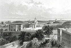 Lucknow; engraved by E.P Brandard, c.1860 from (after) J Ramage