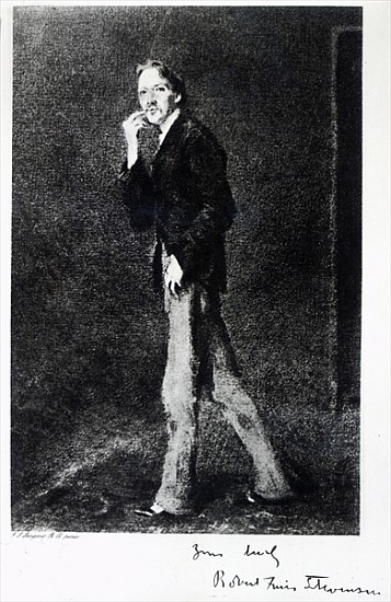 Robert Louis Stevenson from (after) John Singer Sargent