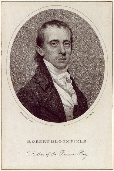Robert Bloomfield; engraved by William Ridley, published in the ''Monthly Mirror'' from (after) Samuel Drummond