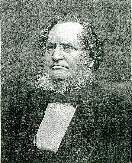 Edward Henry Smith Stanley, Lord Stanley; engraved after a photograph by Samuel A. Walker. c.1865 from (after) Samuel A. Walker