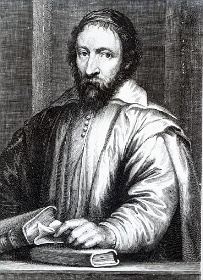 Nicolas Claude Fabri de Peiresc; engraved by Martin van den Enden from (after) Sir Anthony van Dyck