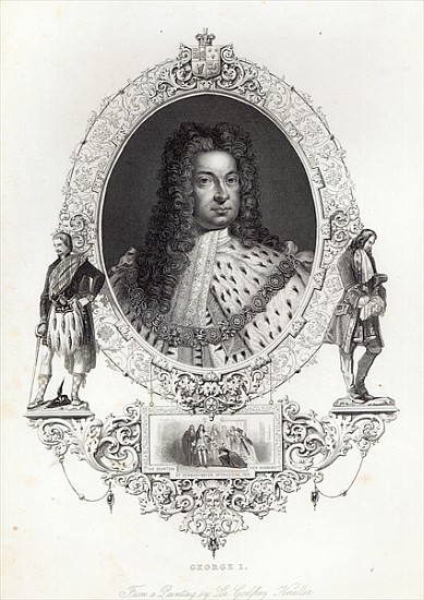 George I from (after) Sir Godfrey Kneller