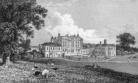 View of Chevening Place; engraved by S. Lacy