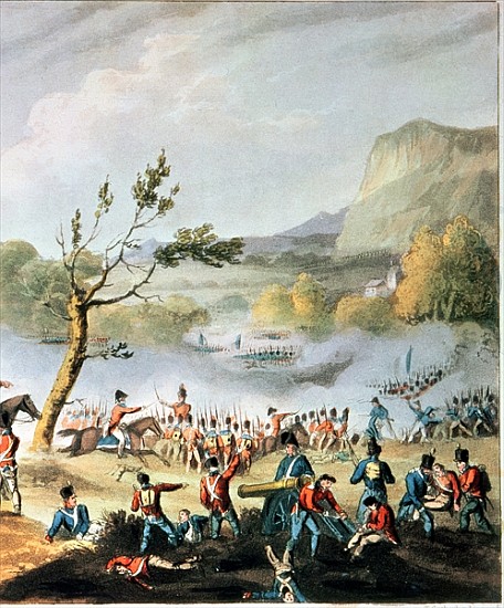 Battle of Maida, July 4th, 1806; engraved by Thomas Sutherland (b.c.1785)(detail of 70293) from (after) William Heath