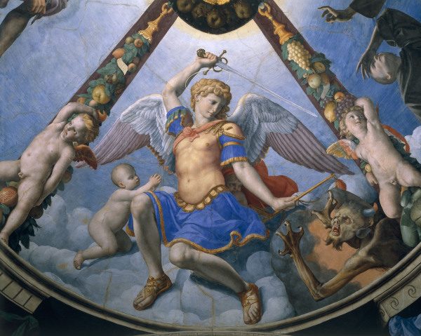 A.Bronzino, Archangel Michael from Agnolo Bronzino