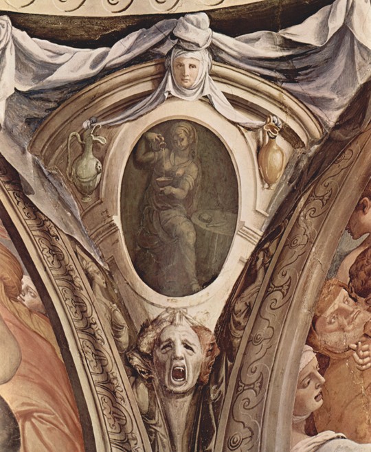Allegories Of The Cardinal Virtues. Frescoes In The Chapel Of Eleonora Da Toledo from Agnolo Bronzino