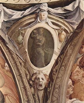 Allegories Of The Cardinal Virtues. Frescoes In The Chapel Of Eleonora Da Toledo