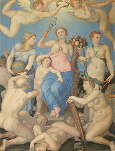 Allegorie des Glücks. from Agnolo Bronzino