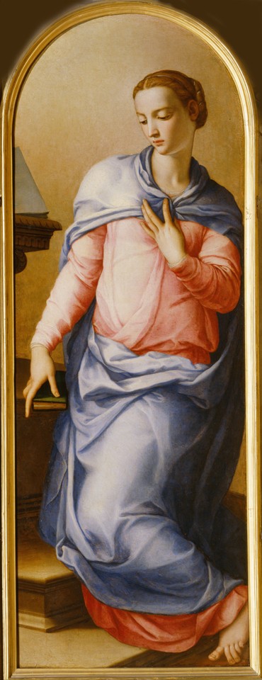Virgin Annunciate from Agnolo Bronzino