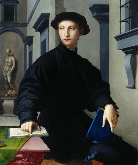 Portrait of Ugolino Martelli (1519-1592) from Agnolo Bronzino