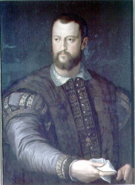Portrait of Cosimo I de' Medici (1519-74) from Agnolo Bronzino
