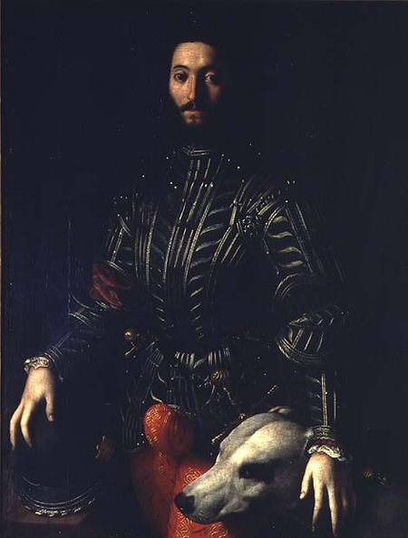 Portrait of Guidubaldo della Rovere, Duke of Urbino from Agnolo Bronzino