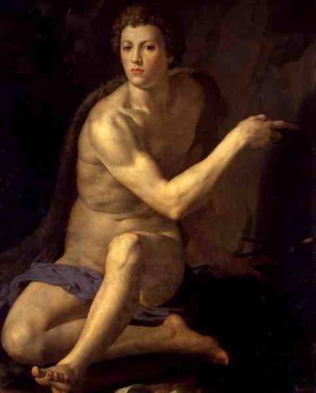 Saint John the Baptist from Agnolo Bronzino