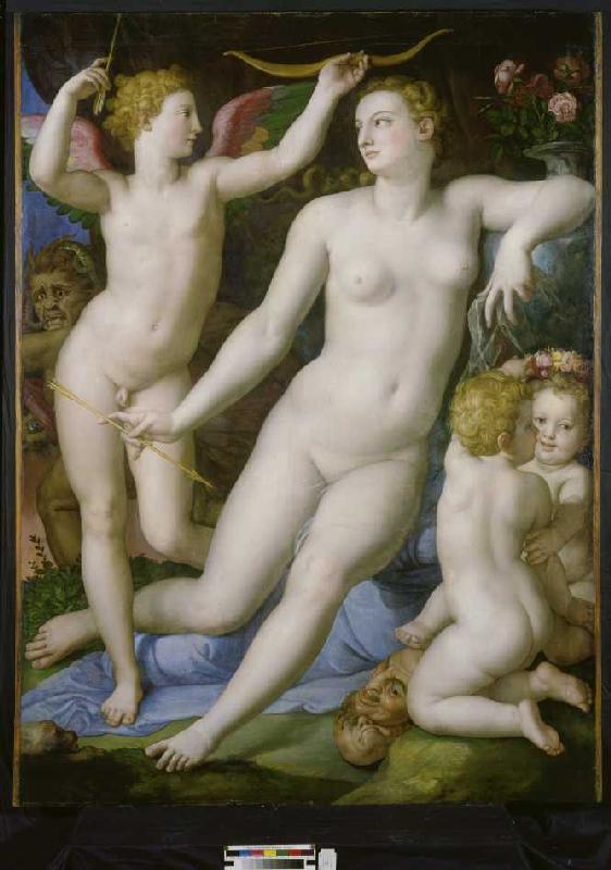 Venus, Amor and the jealousy from Agnolo Bronzino