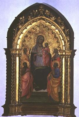 Madonna of Humility (tempera on panel) from Agnolo Gaddi