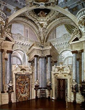 View of the interior of the Sala dell'Udienza (Audience Hall) 1638-44 (photo)