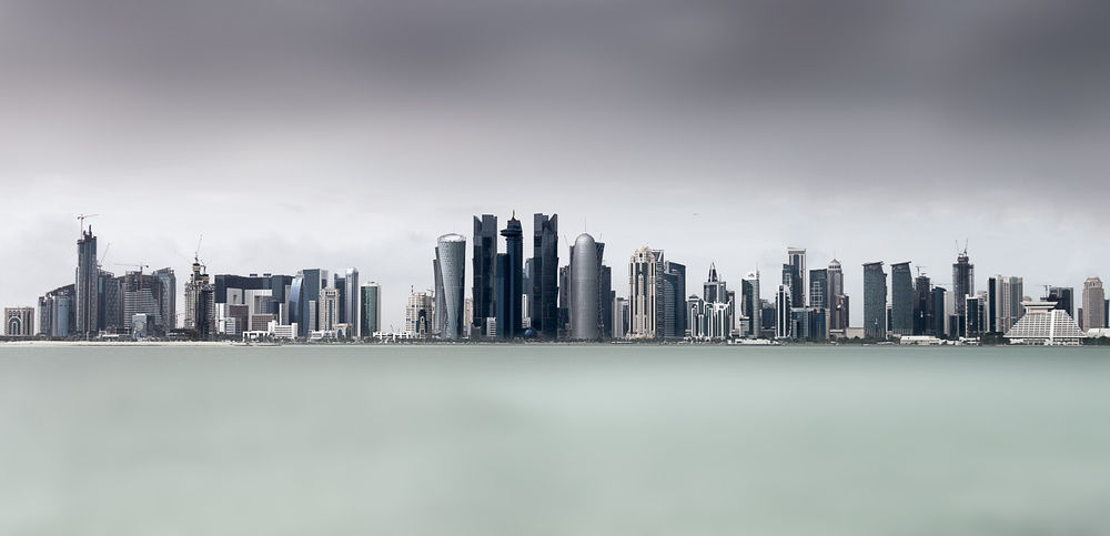 Cloudy Doha .. from Ahmed Lashin