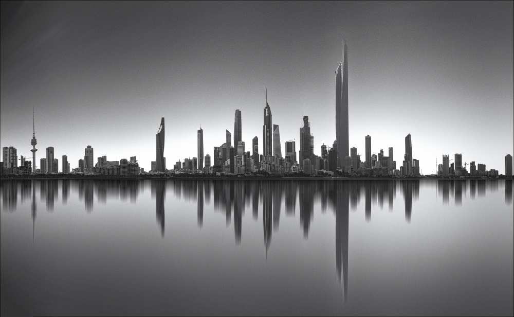 Kuwait skyline from Ahmed Thabet