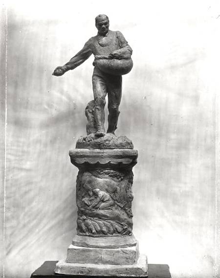 The Sower, maquette for a monument dedicated to the workers in the fields from Aime Jules Dalou