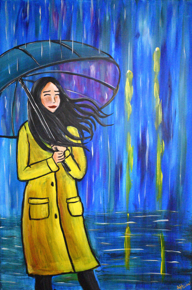 The Yellow Raincoat 3 from Aisha Haider