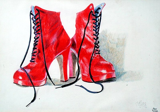 Red Boots from Alan  Byrne