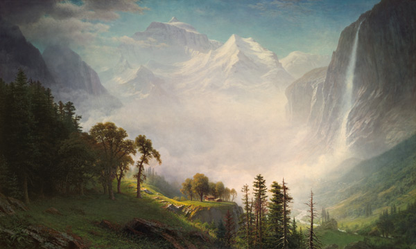Majesty of the Mountains from Albert Bierstadt