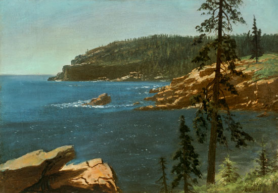 California Coast from Albert Bierstadt