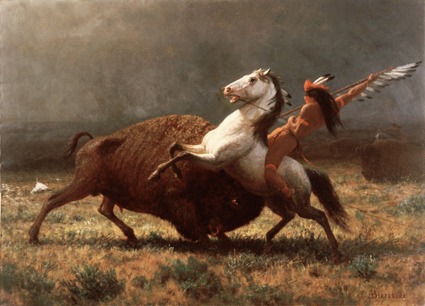 The Last Of The Buffalo from Albert Bierstadt