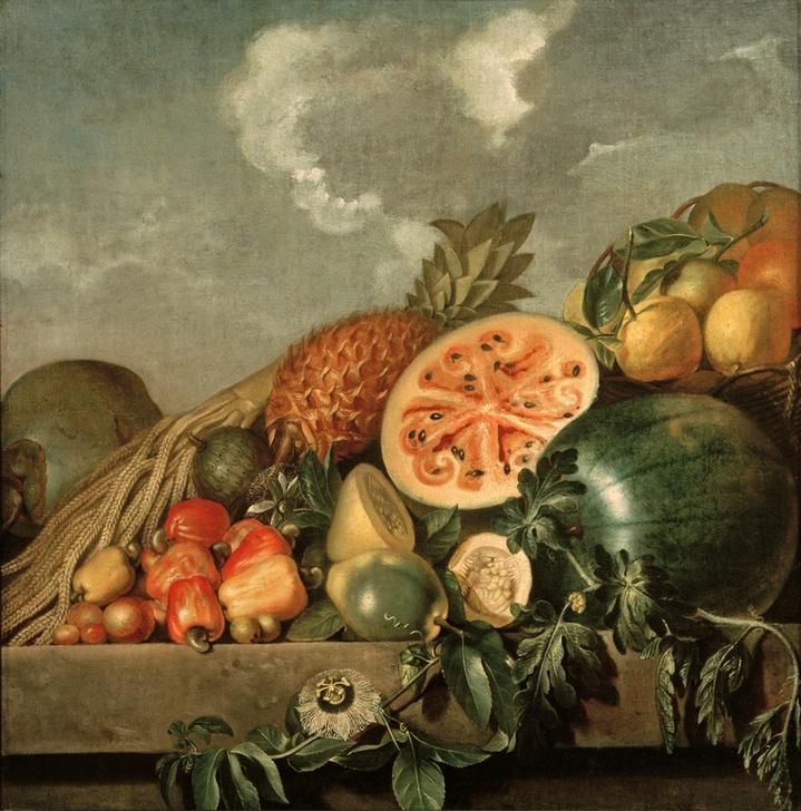 Stillleben mit Ananas, Melone und anderen tropischen Frücht from Albert Eckhout