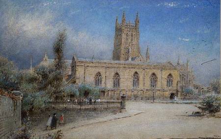 Worcester Cathedral from Albert Goodwin