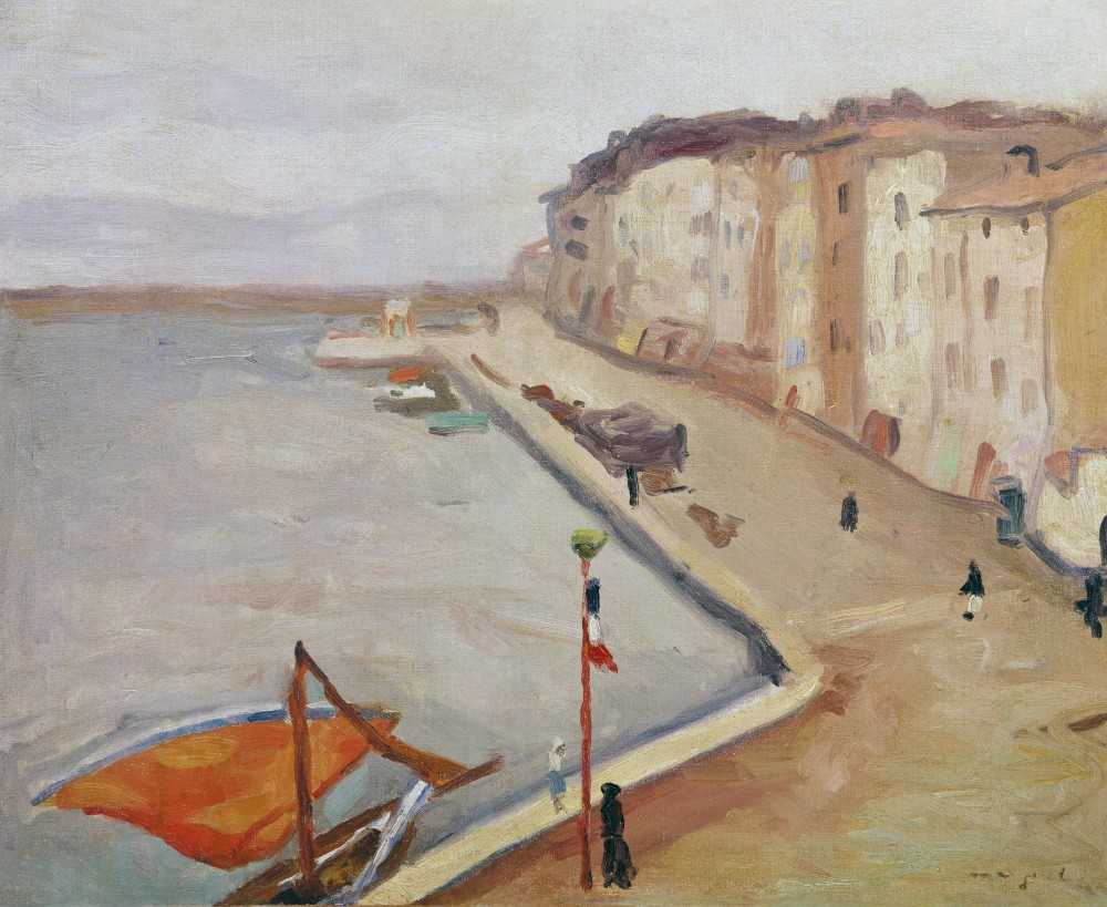 The Port of Saint-Tropez from Albert Marquet