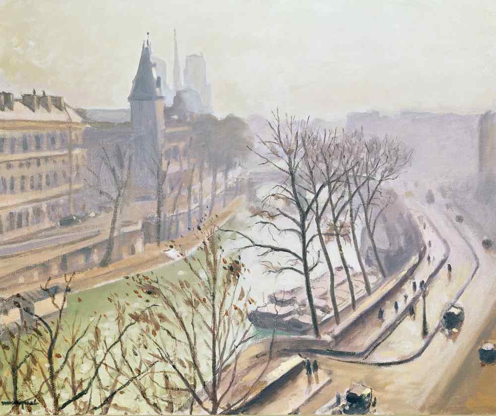 The Seine at Paris from Albert Marquet