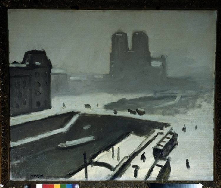 Notre Dame im Winter (Schnee, Winter) from Albert Marquet
