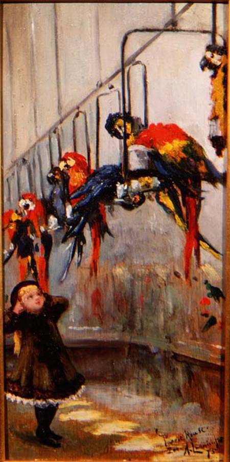 The Parrot House, London Zoo from Albert Snr. Ludovici