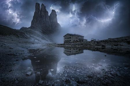 Thunderstorm in the Dolomites