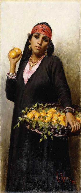 Die Orangenverkäuferin from Alberto Rossi