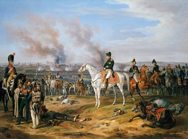 Napoleon I. vor Regensburg from Albrecht Adam